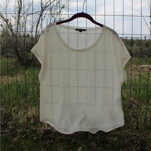 Lightweight white blouse, perfect for work!